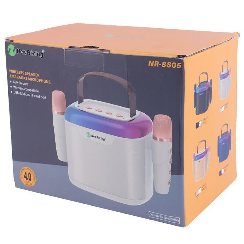 اسپیکر بلوتوثی نیو ریکسینگ NR-8805 + میکروفون