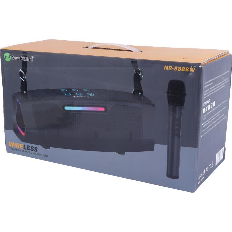 اسپیکر بلوتوثی نیو ریکسینگ NR-8888W + میکروفون