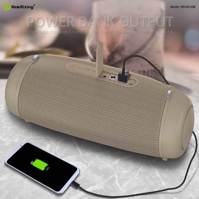 اسپیکر بلوتوثی نیو ریکسینگ NR-6016M + میکروفون