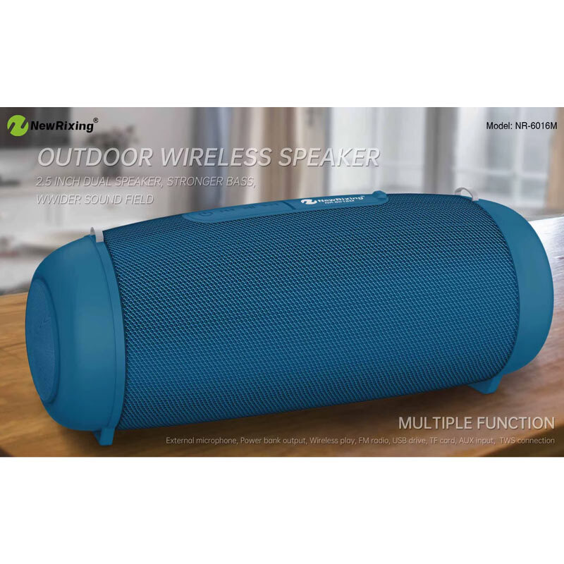اسپیکر بلوتوثی نیو ریکسینگ NR-6016M + میکروفون