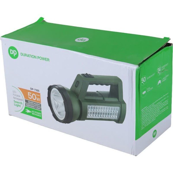 چراغ قوه شارژی دی پی ال ای دی لایت DP-7325
