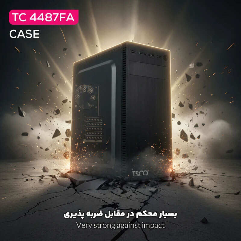 کیس کامپیوتر تسکو TC 4487FA
