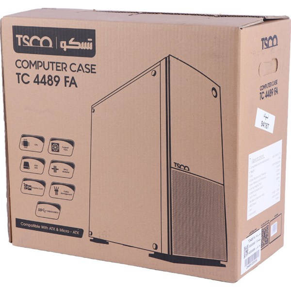 کیس کامپیوتر تسکو TC 4489FA
