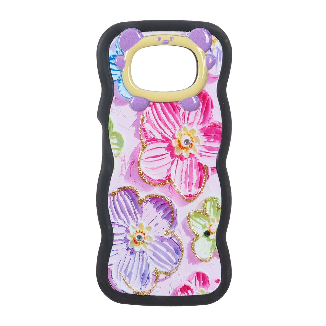 قاب کنگره ای اکلیلی محافظ لنز عروسکی Xiaomi Poco X3 / Poco X3 Pro / Poco X3 NFC - طرح 52