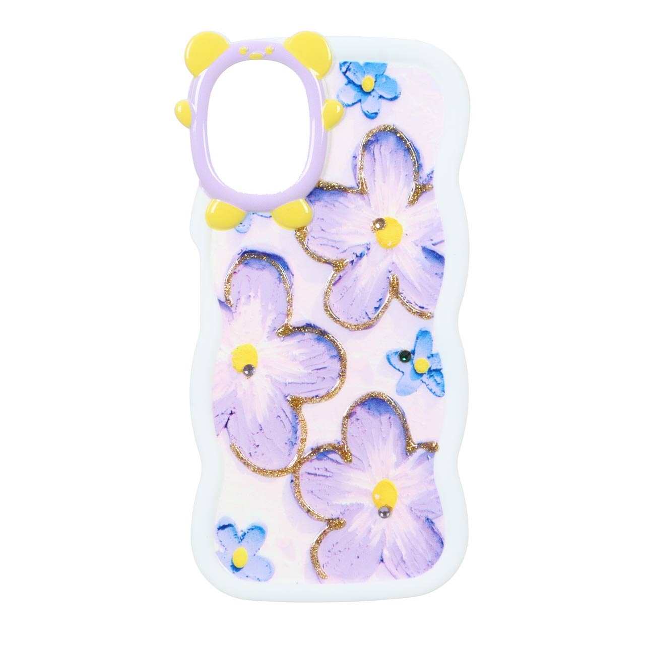قاب کنگره ای اکلیلی محافظ لنز عروسکی Samsung Galaxy A06 - طرح 71