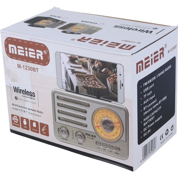 رادیو اسپیکر بلوتوثی مییر M-1230BT
