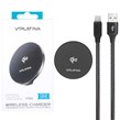 شارژر وایرلس گوشی موبایل VIPLATINA مدل VD11 - مشکی (گارانتی 18 ماه تعویض نیکان همراه)