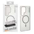 قاب اورجینال Syndee پشت مات MagSafe مدل Samsung Galaxy S25 Ultra - خاکستری (پک دار )