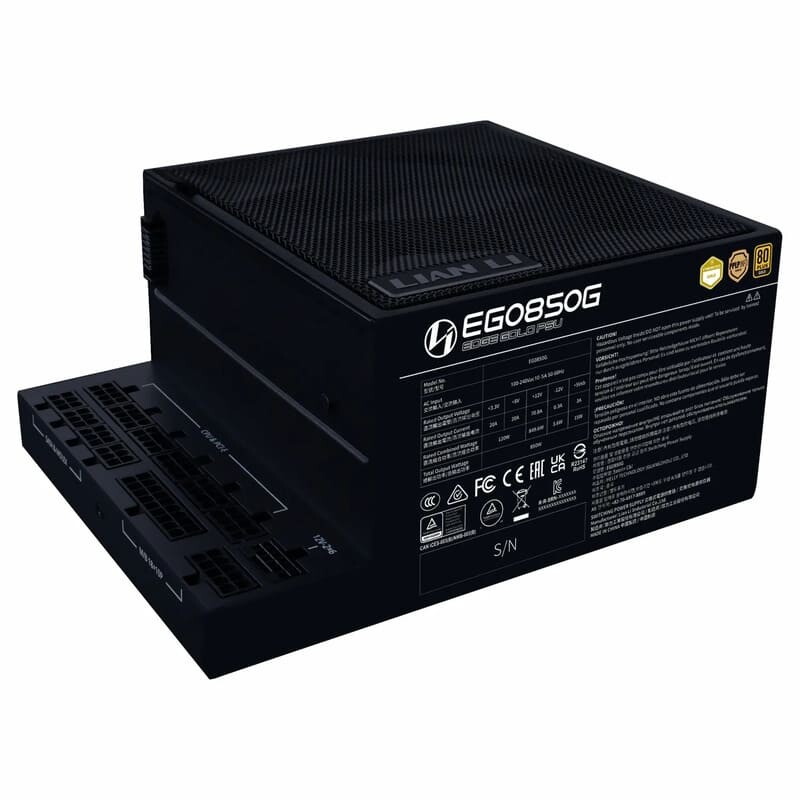پاور ماژولار 850 وات لیان لی EDGE GOLD 850 Gold