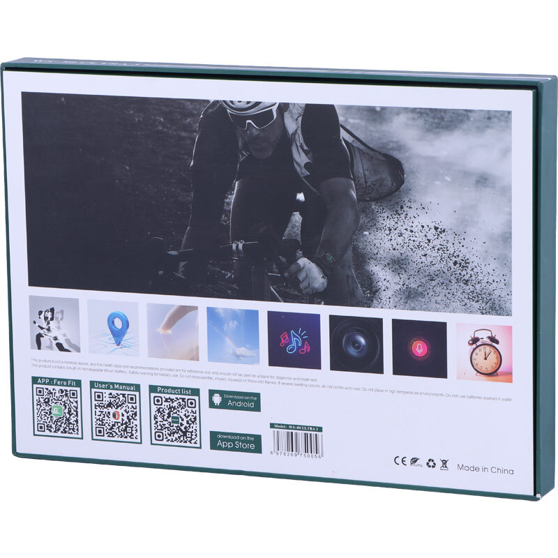 پکیج ساعت هوشمند و هندزفری بلوتوثی ویسمی WS-80 Ultra 3