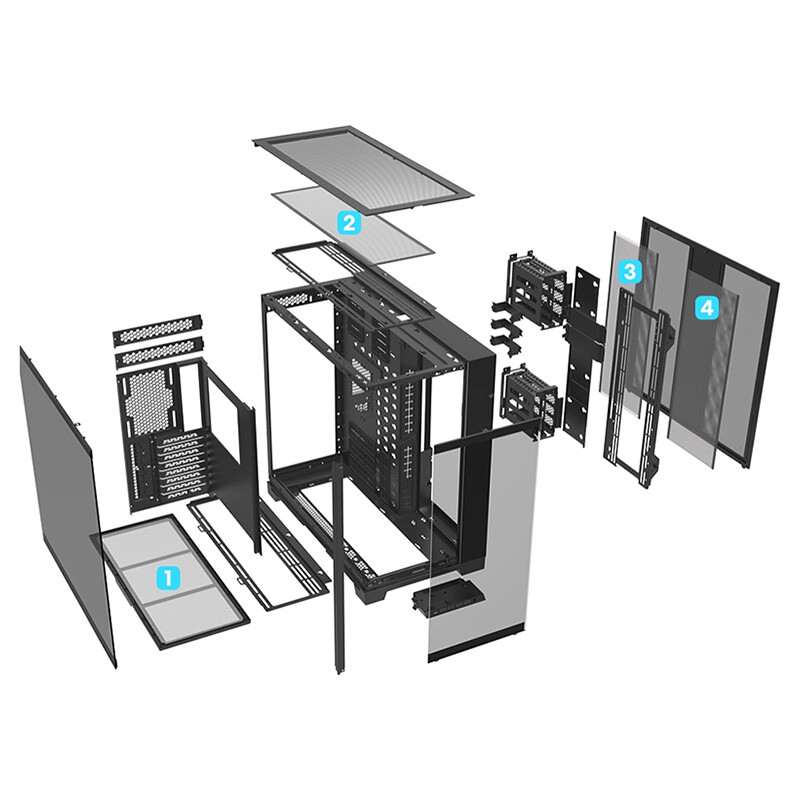 کیس کامپیوتر لیان لی O11 DYNAMIC EVO XL