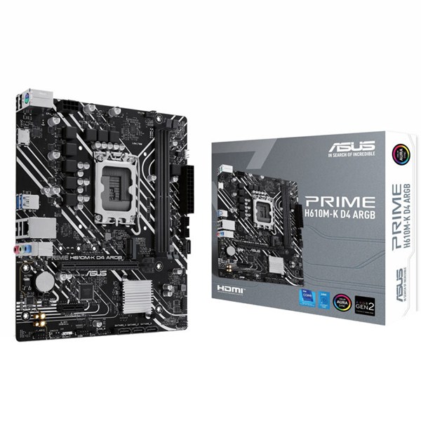 مادربرد ایسوس Prime H610M-K D4 ARGB DDR4
