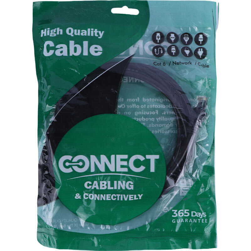 کابل شبکه Cat6 کانکت طول 2 متر