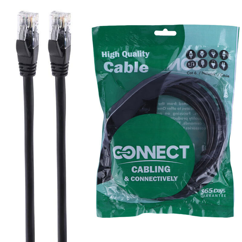 کابل شبکه Cat6 کانکت طول 5 متر