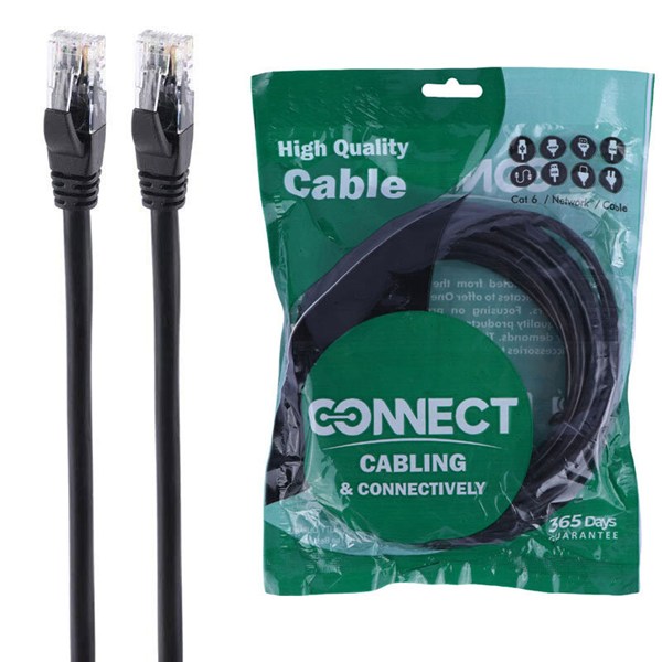 کابل شبکه Cat6 کانکت طول 5 متر