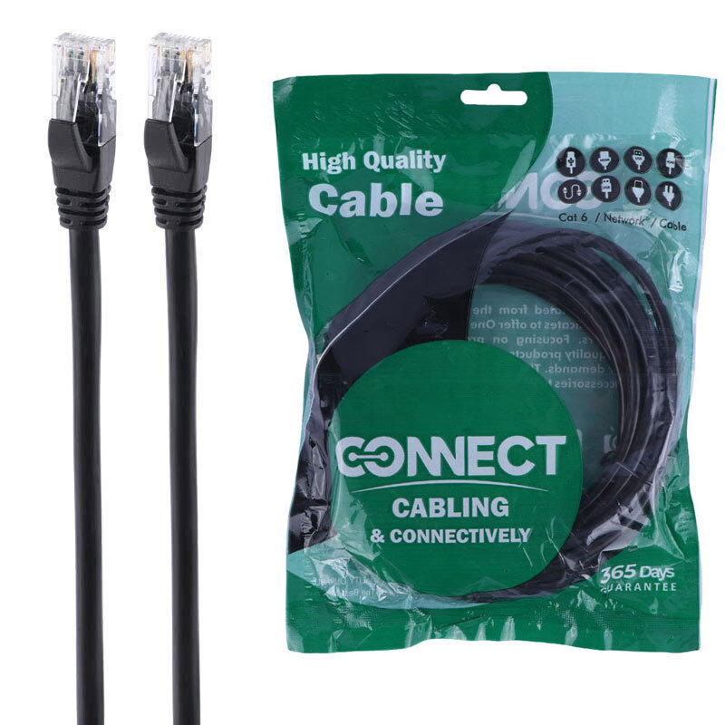 کابل شبکه Cat6 کانکت طول 10 متر