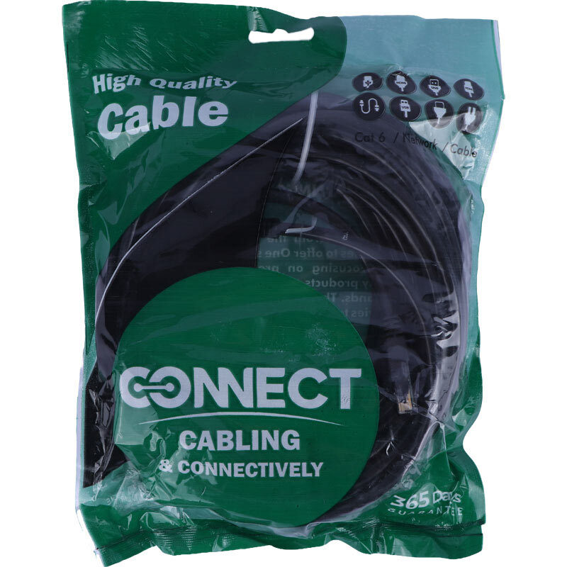 کابل شبکه Cat6 کانکت طول 10 متر