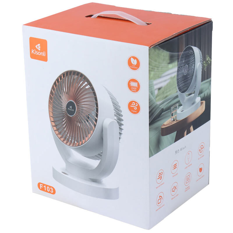 پنکه رومیزی شارژی کیسونلی F103