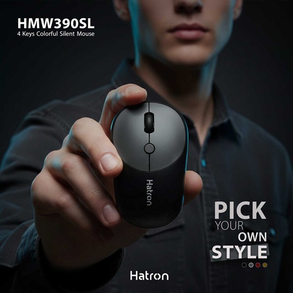موس بی سیم هترون HMW390SL