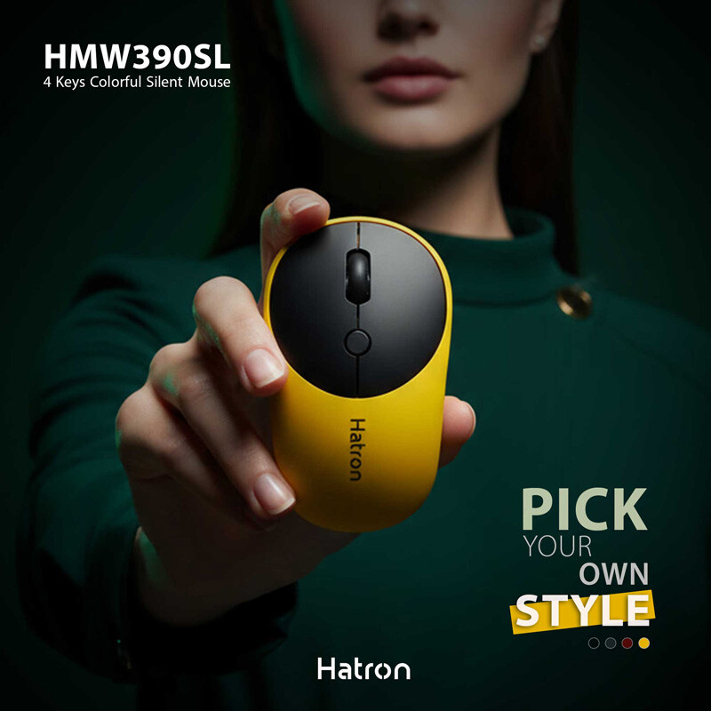 موس بی سیم هترون HMW390SL