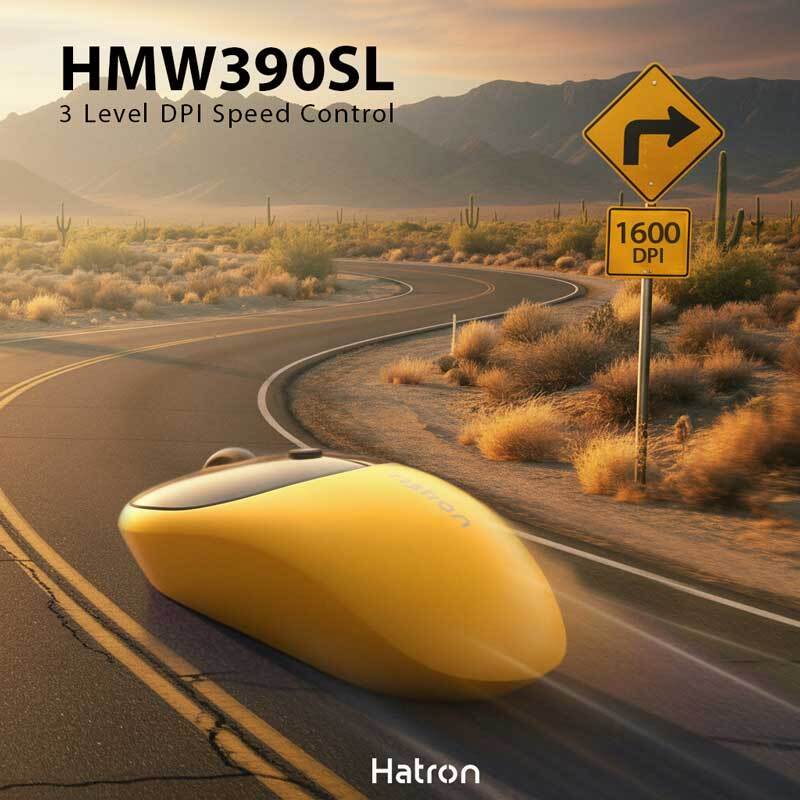 موس بی سیم هترون HMW390SL
