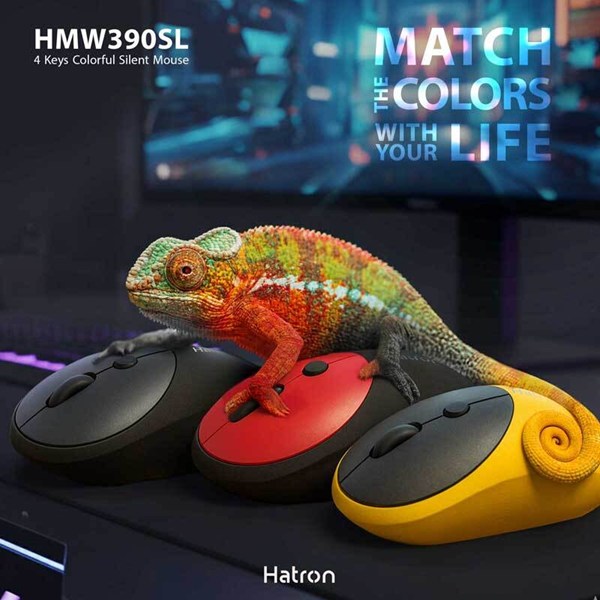 موس بی سیم هترون HMW390SL