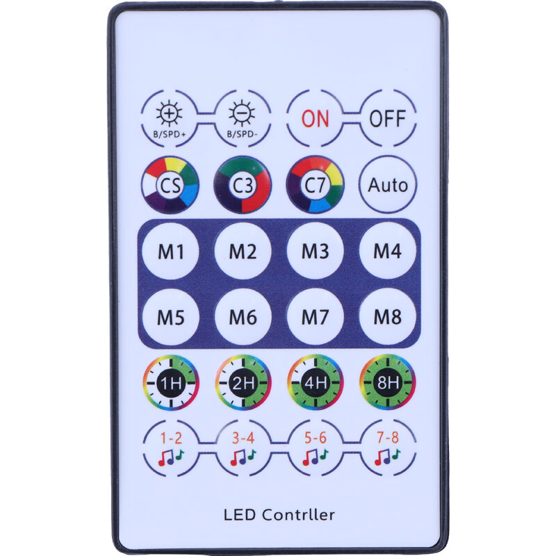 ریسه مفتولی رنگی FAIRY LIGHTS LED طول 10 متر + ریموت کنترل