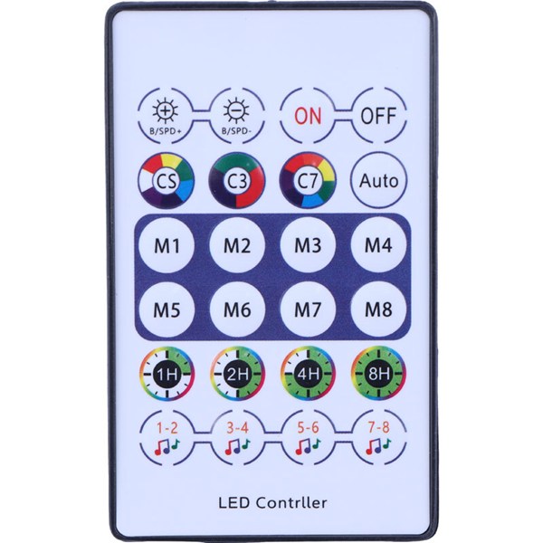 ریسه مفتولی رنگی FAIRY LIGHTS LED طول 10 متر + ریموت کنترل