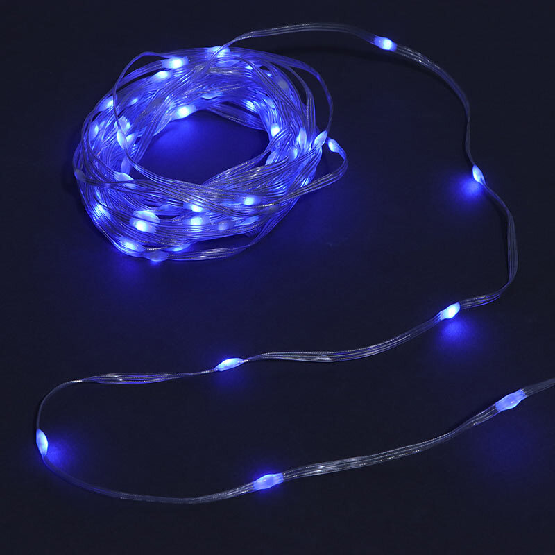 ریسه مفتولی رنگی FAIRY LIGHTS LED طول 10 متر + ریموت کنترل