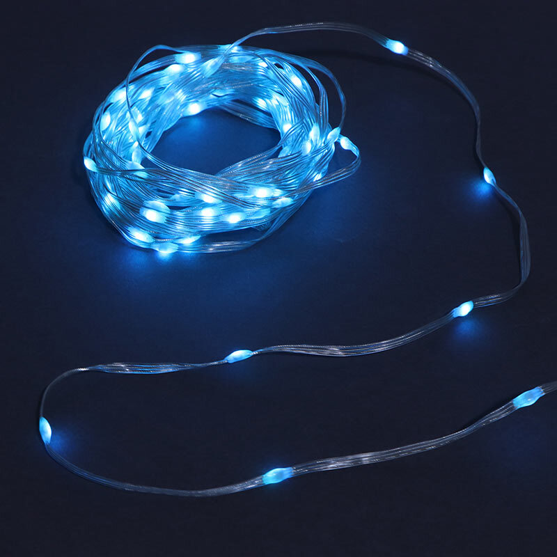 ریسه مفتولی رنگی FAIRY LIGHTS LED طول 10 متر + ریموت کنترل