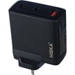 شارژر دیواری 100 وات هیسکا H-156UK GaN QC3.0 PD 5A