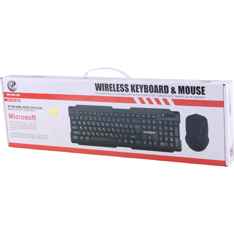 کیبورد و موس بی سیم ایکس پی پروداکت XP-W3100U