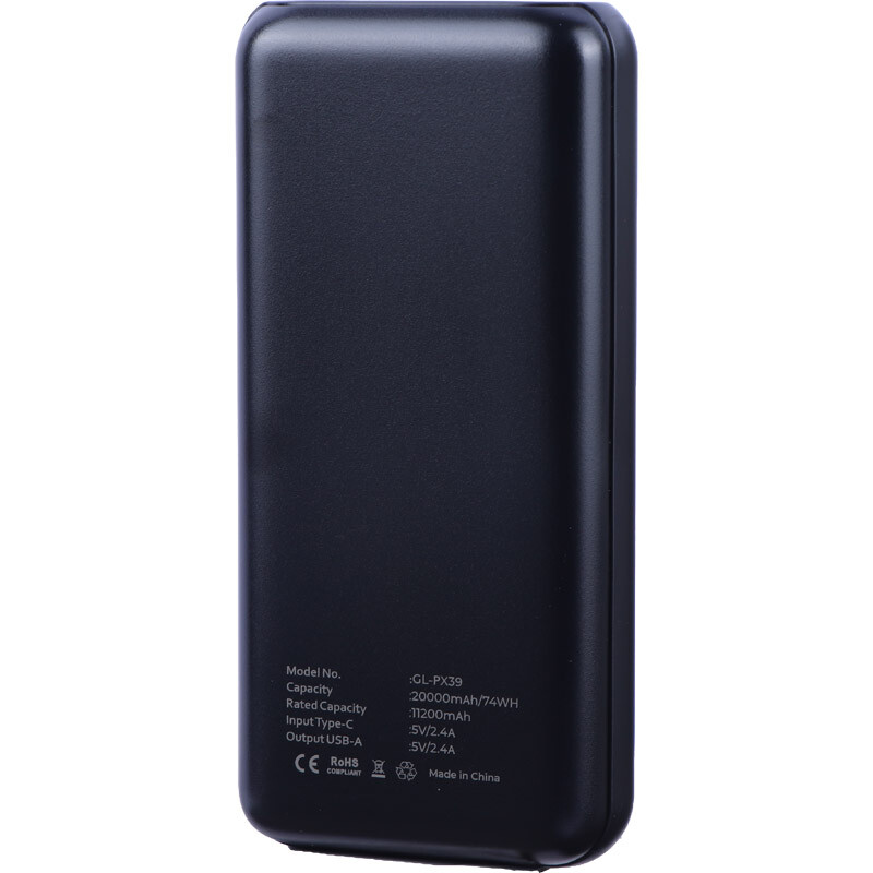 پاور بانک گرین لاین Nairo GL-PX39 GNNAR20PB 12W ظرفیت 20000 میلی آمپر ساعت