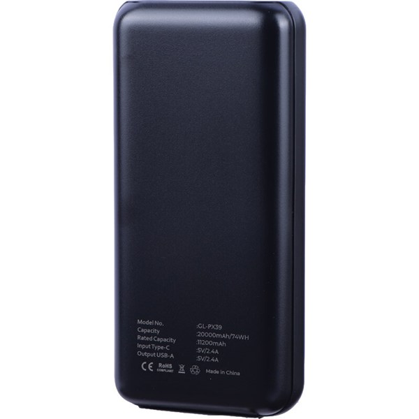 پاور بانک گرین لاین Nairo GL-PX39 GNNAR20PB 12W ظرفیت 20000 میلی آمپر ساعت