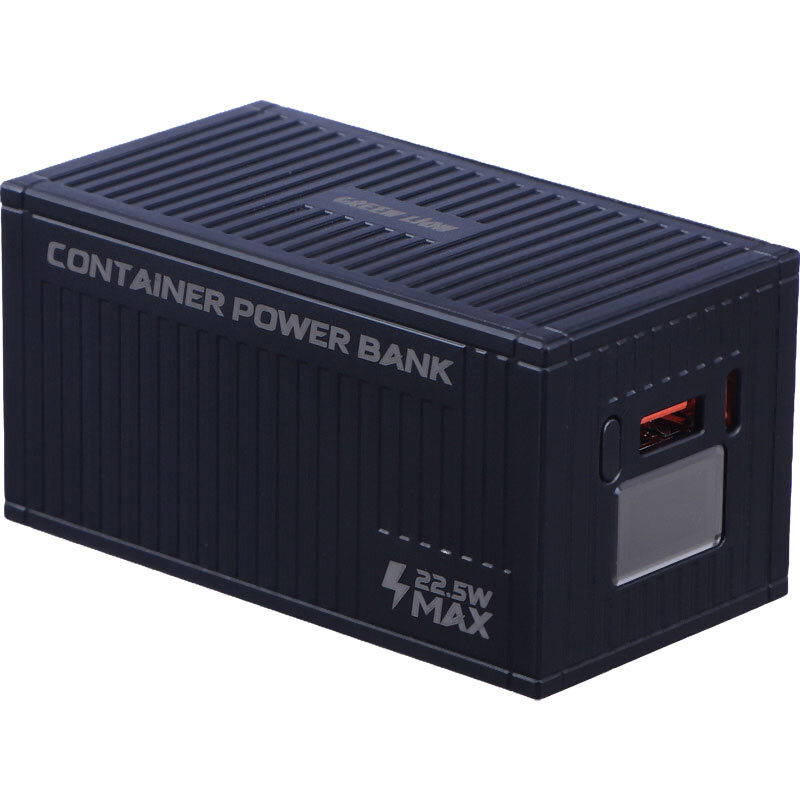 پاور بانک فست شارژ گرین لاین Container GL-PX61 GNCOTPXPB20 QC3.0 PD 22.5W ظرفیت 20000 میلی‌ آمپر ساعت