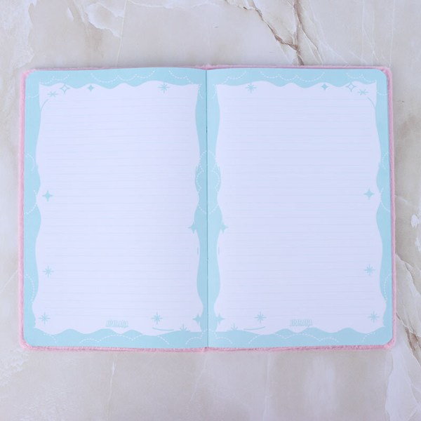 دفتر 100 برگ پارچه ای آپادانا طرح فانتزی کد 65