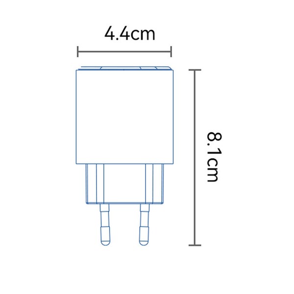 شارژر دیواری 12 وات یسیدو YC72 2.4A