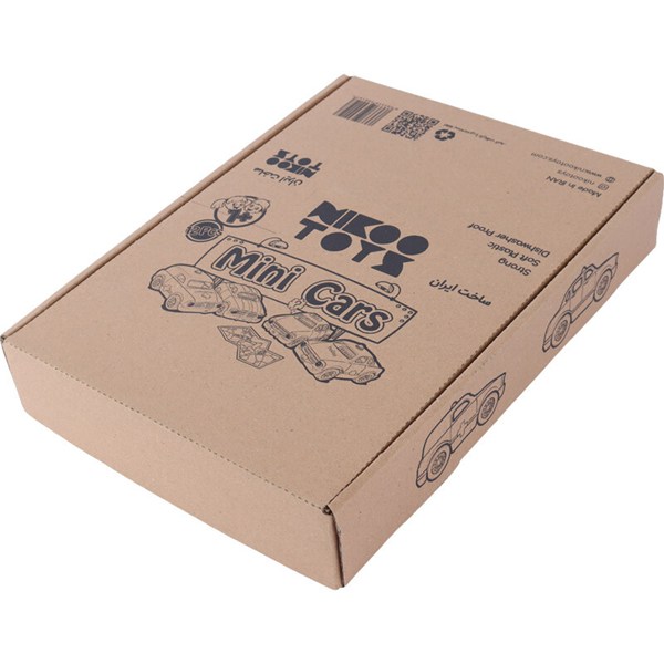 ماشین اسباب بازی نیکو تویز کد V-115 بسته 12 عددی