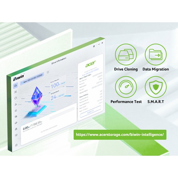 حافظه SSD ایسر Acer FA100 1TB M.2