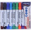 ماژیک وایت برد پیداکس نوک گرد رنگی P-1210 بسته 10 عددی
