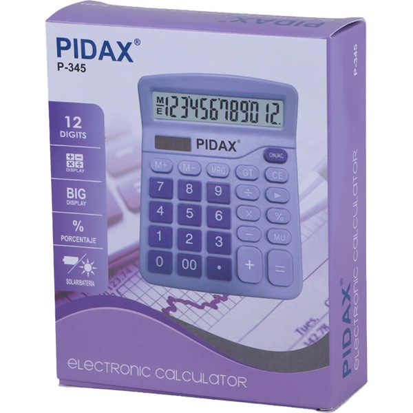 ماشین حساب پیداکس Pidax P-345