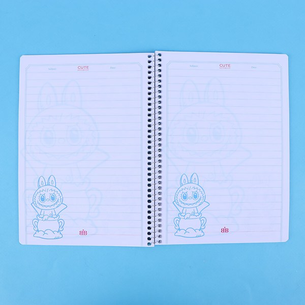 دفتر سیمی 50 برگ طرح لبوبو کد 505 Cute
