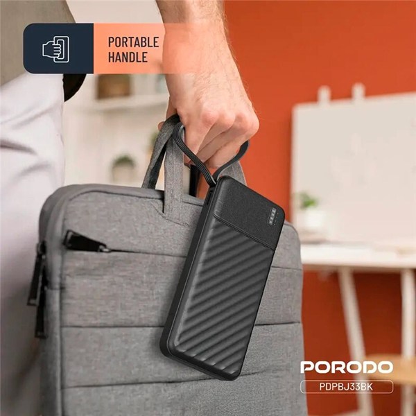 پاور بانک فست شارژ پرودو Piano PDPBJ33 10.5W ظرفیت 10000 میلی آمپر ساعت