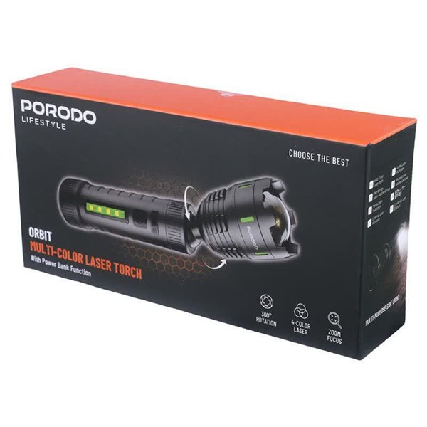 چراغ قوه شارژی پرودو Orbit PDLSTL2220
