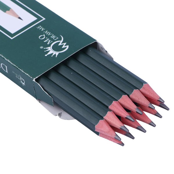 مداد طراحی ام کیو 2B بسته 12 عددی