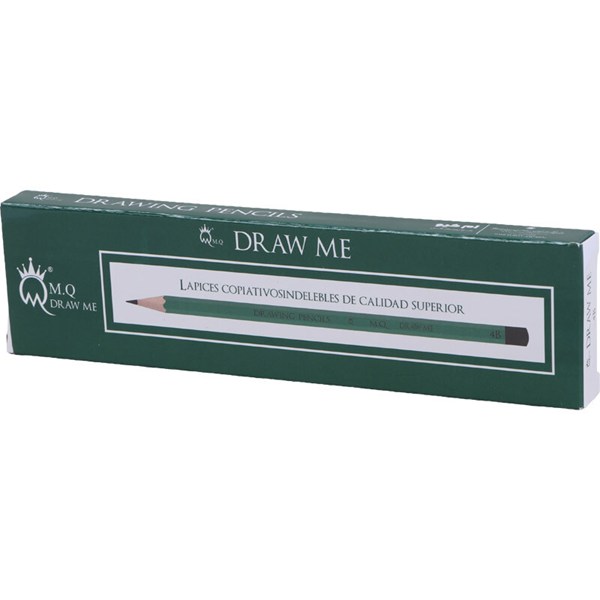 مداد طراحی ام کیو 4B بسته 12 عددی