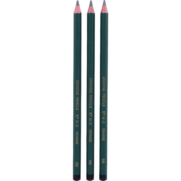 مداد طراحی ام کیو 5B بسته 12 عددی