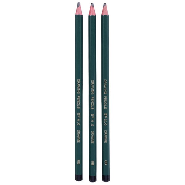 مداد طراحی ام کیو 6B بسته 12 عددی