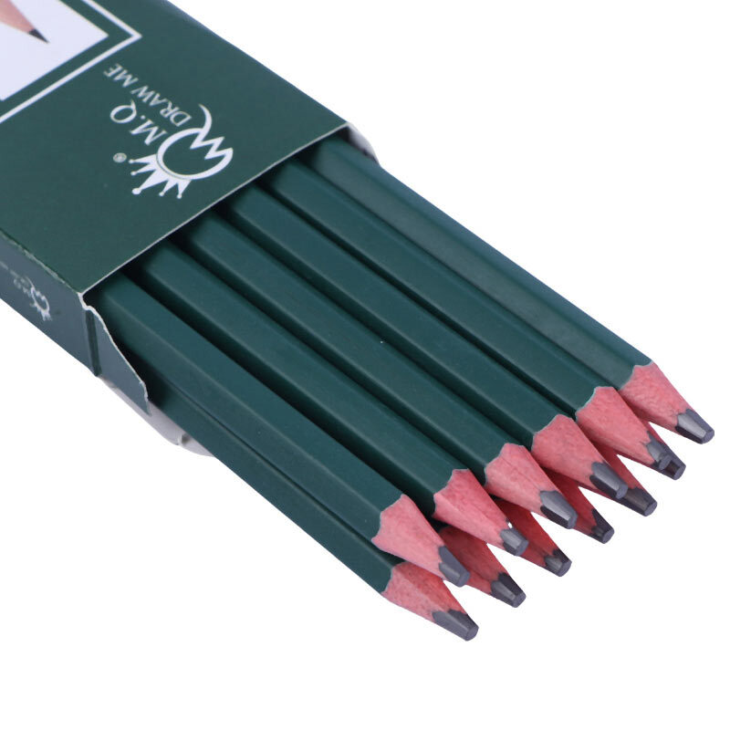 مداد طراحی ام کیو 6B بسته 12 عددی
