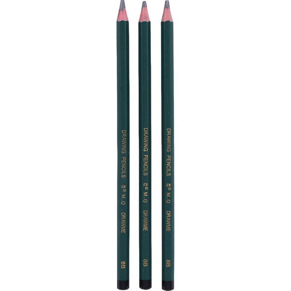مداد طراحی ام کیو 8B بسته 12 عددی